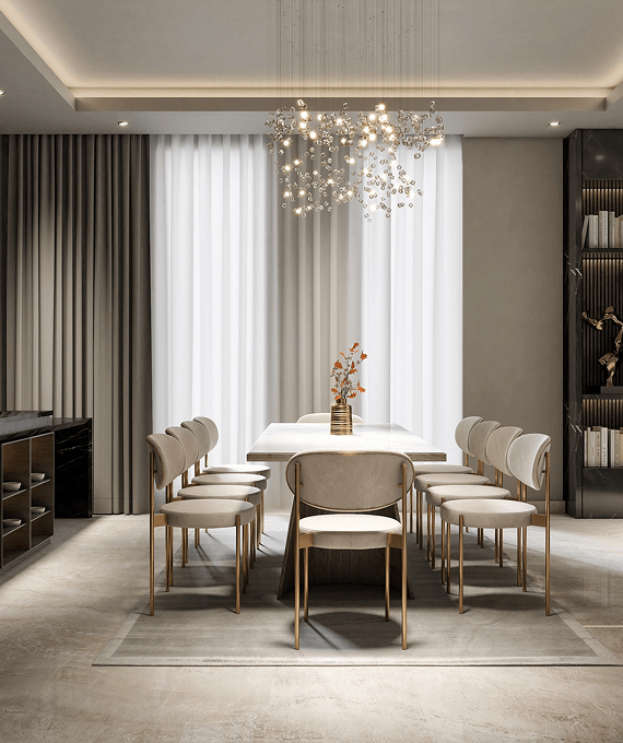 Luxury Formal Dining Room