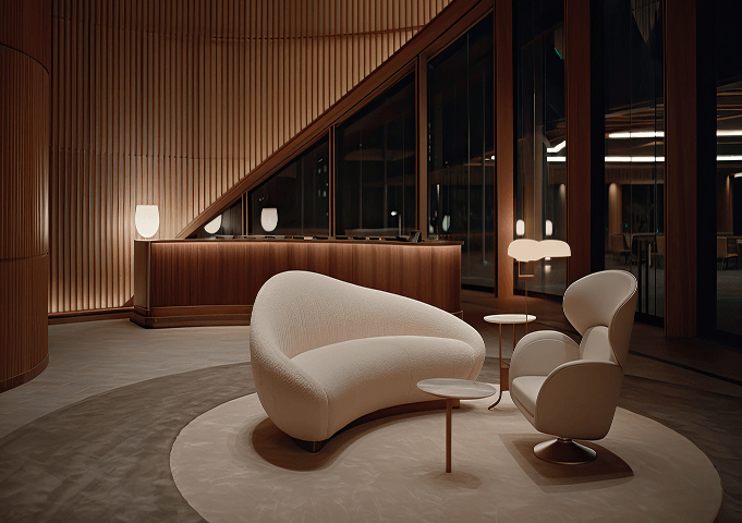 Executive Hotel Lobby