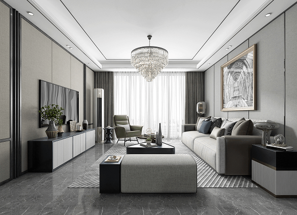 Contemporary Family Living Room